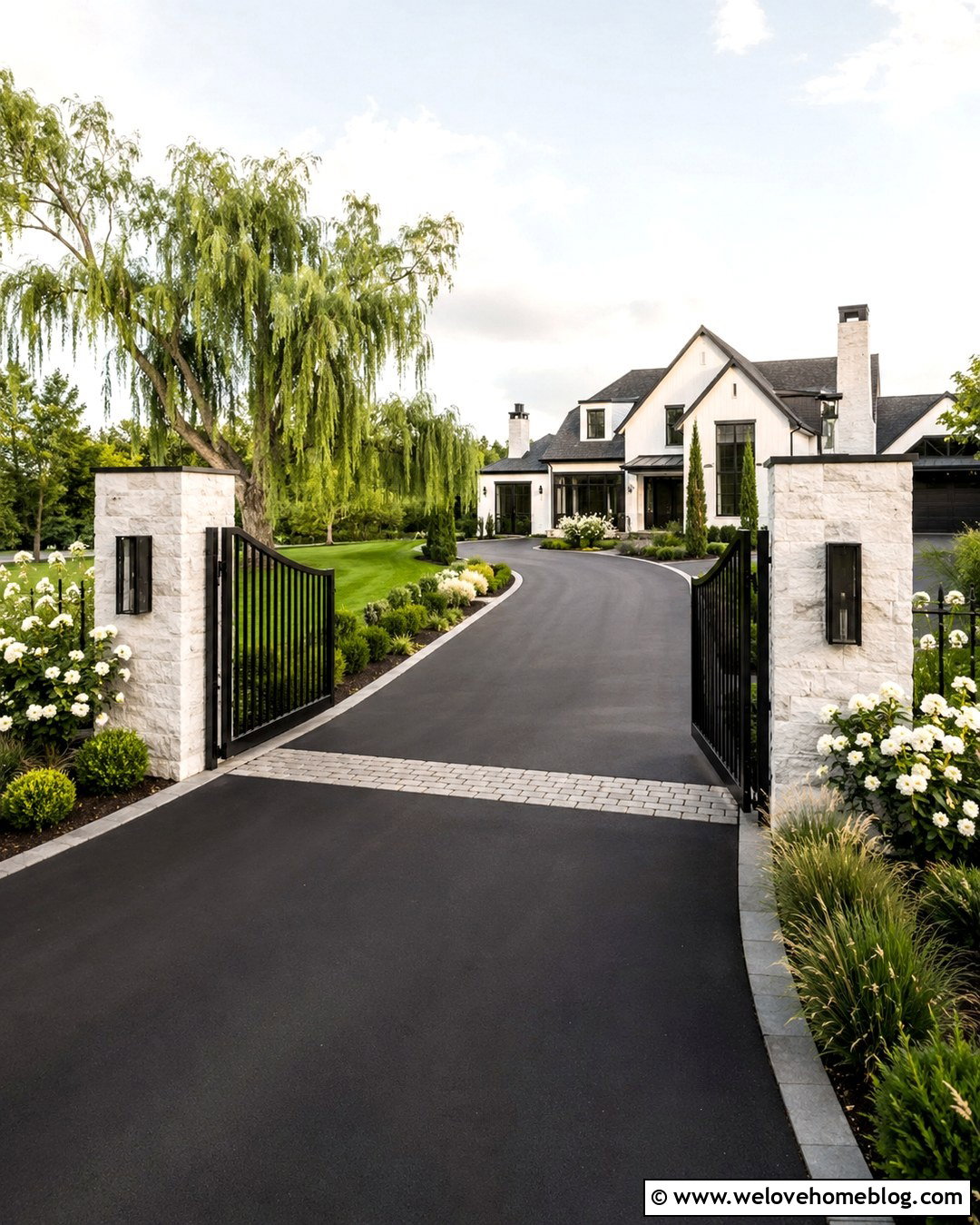 Weeping Willow Driveway Gate - 20 Weeping Willow Driveway Ideas