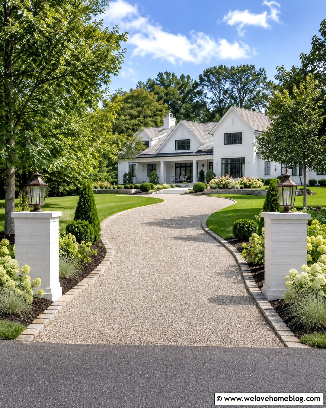 20 Brick Driveway Pillars With Lights Ideas for a Grand Entry