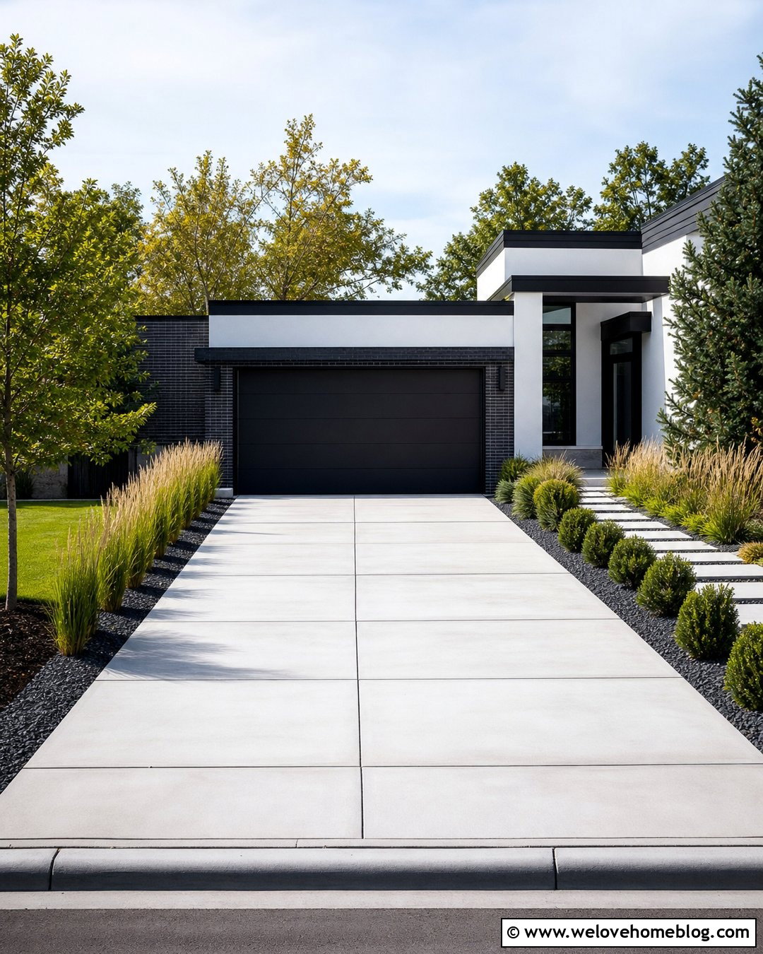 20 Brick Trim Driveway Ideas for a Crisp, Custom-Looking Border