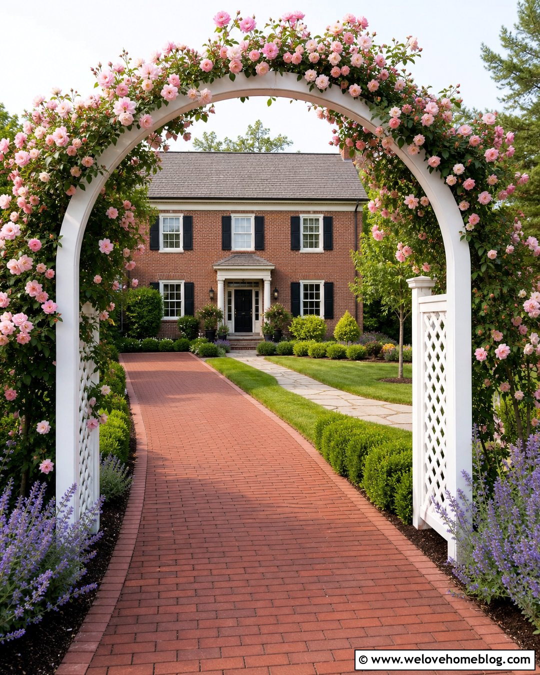 20 PVC Driveway Arch Ideas for an Easy, Charming Entrance