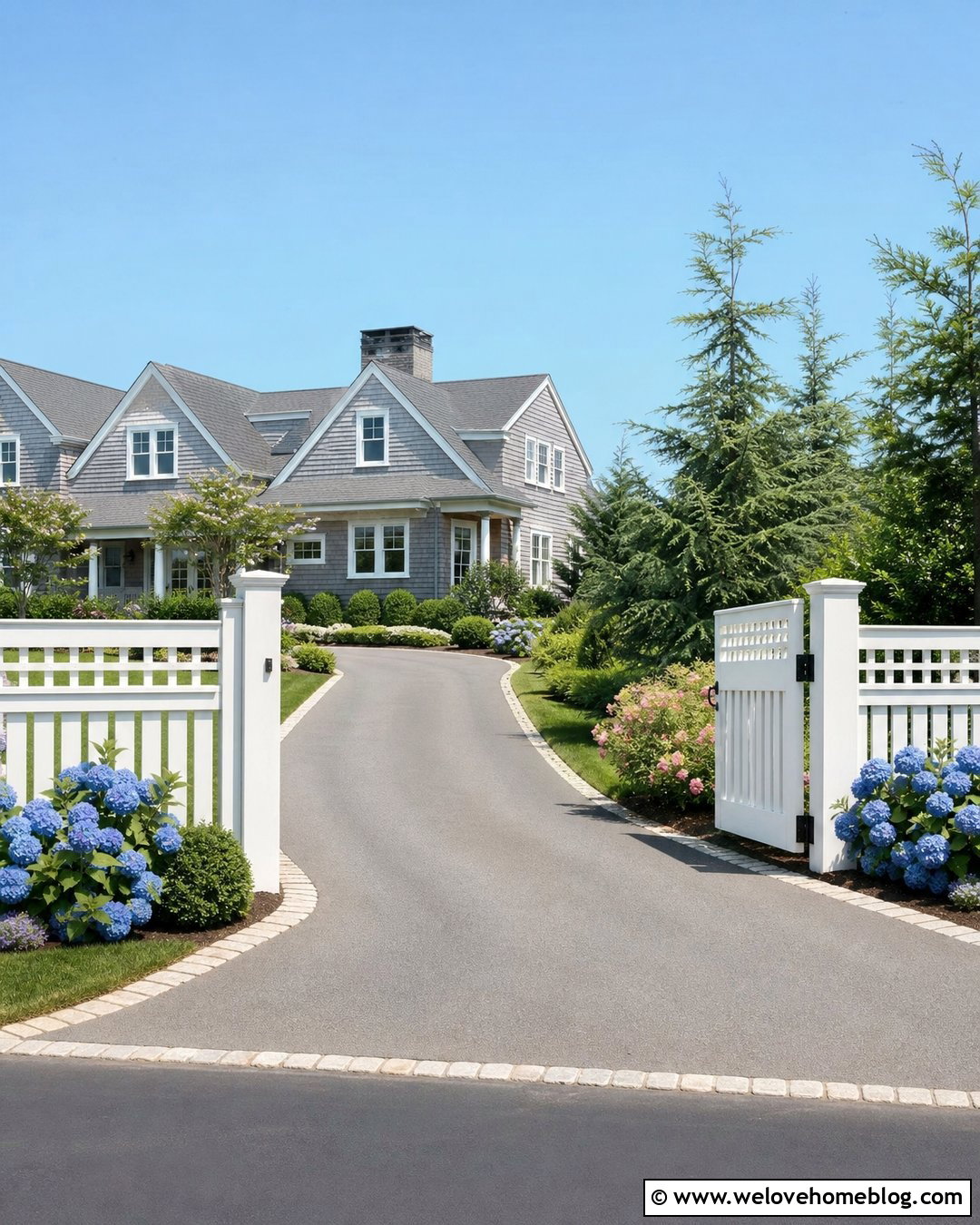 White Vinyl Single Swing Driveway Gate - 20 single swing driveway gate ideas