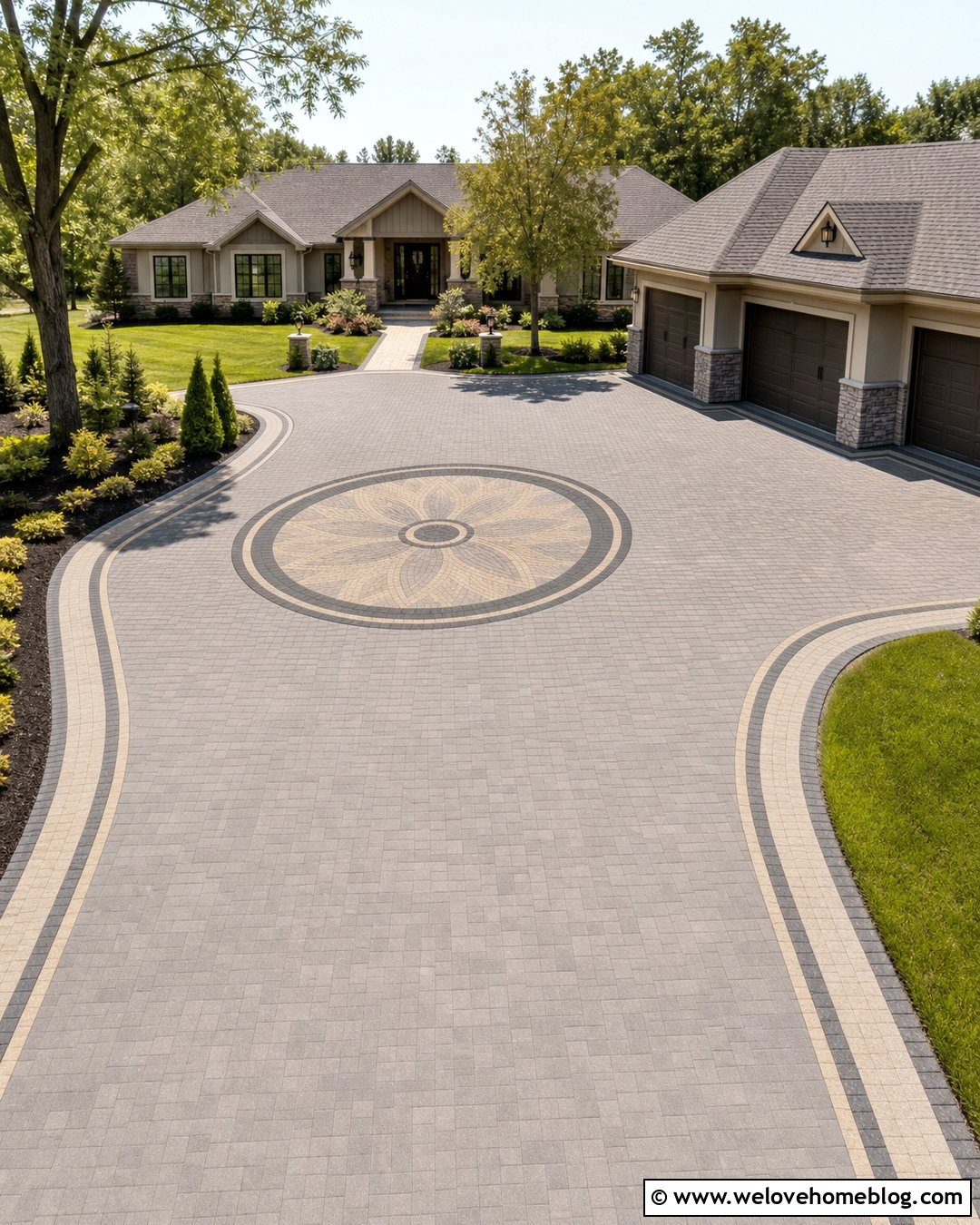 20 Concrete Block Driveway Ideas for Stylish, Durable Homes
