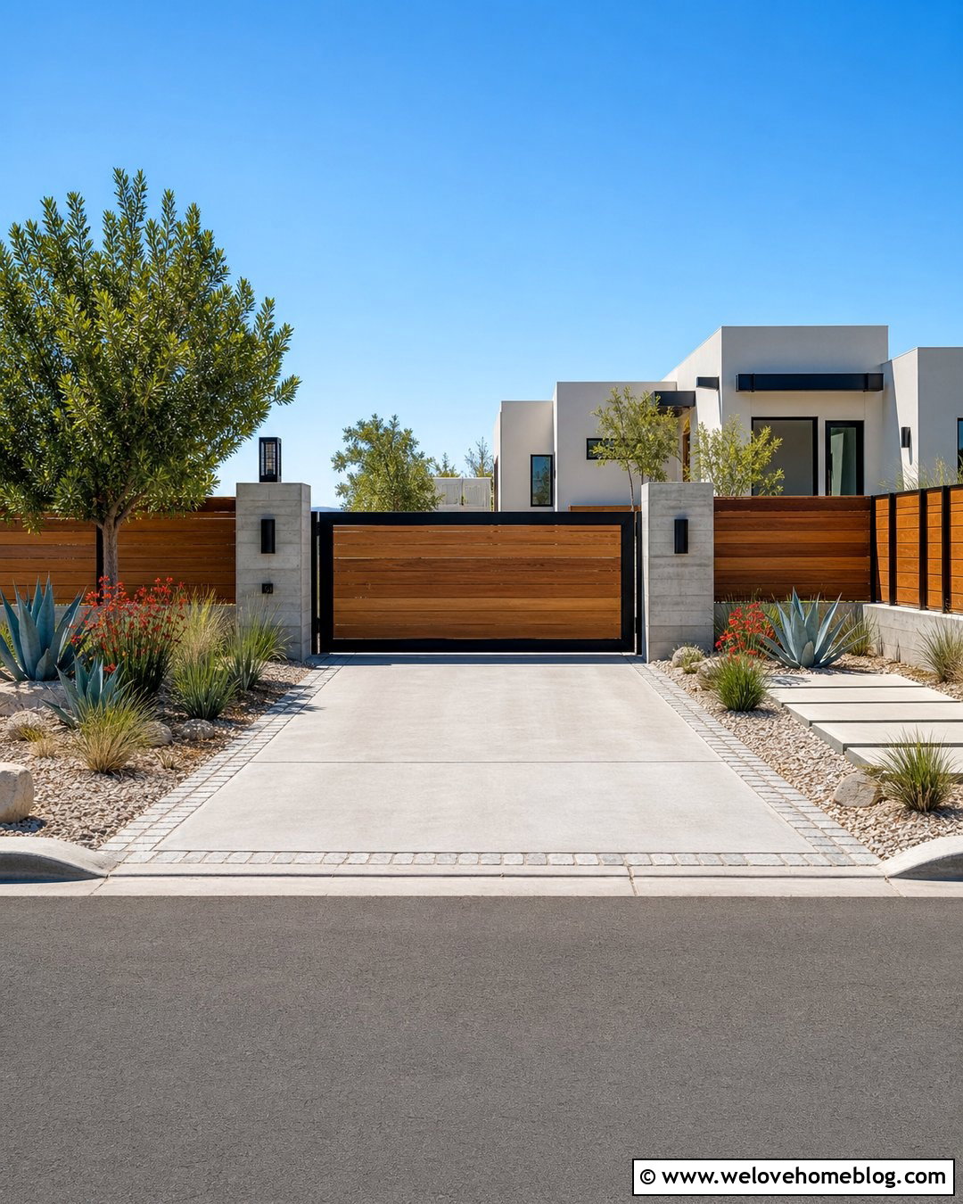 Wood And Steel Single Swing Driveway Gate - 20 single swing driveway gate ideas