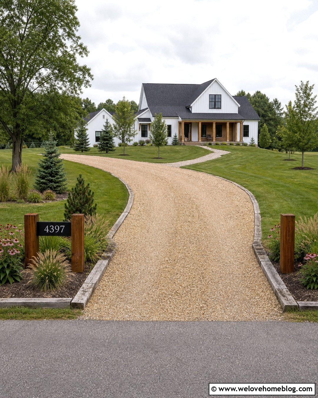 Wood Post Driveway Number Sign - 35 house number sign for yard driveways ideas