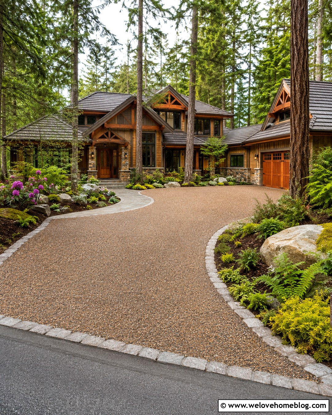 20 Resin Gravel Driveway Ideas for a Naturally Elegant Entrance