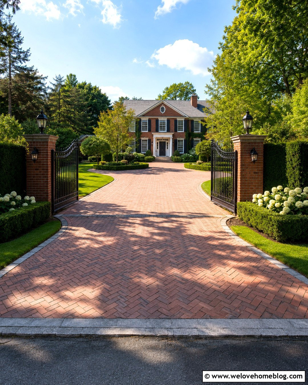 Wrought Iron Driveway Entry Gate - 20 Driveway Entry Gate Ideas