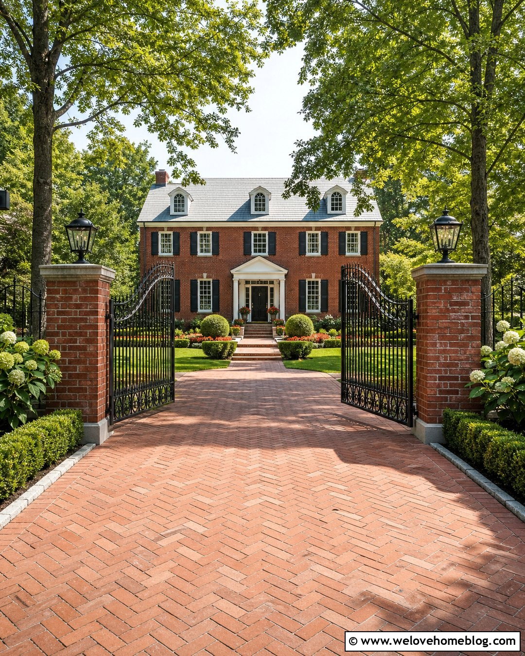 Wrought Iron Driveway Gate - 45 Driveway Gate Ideas