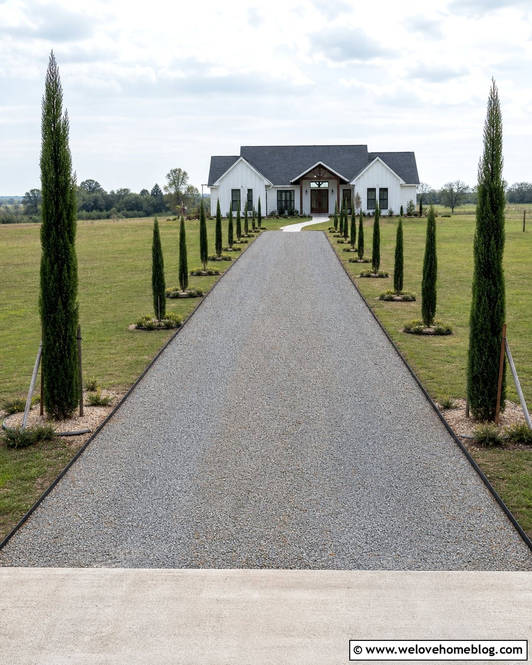 20 Cypress Tree Lined Driveway Ideas for a Grand Entrance