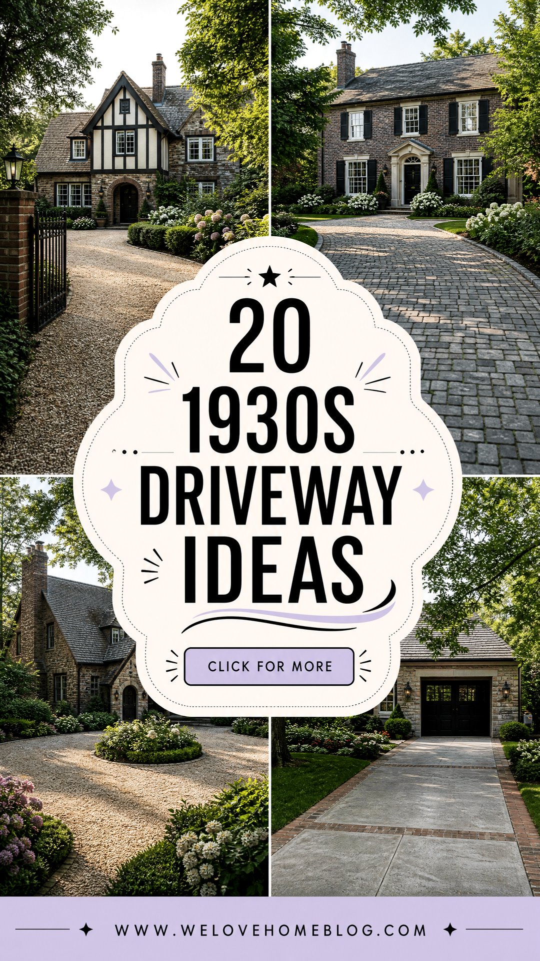 20 1930s Driveway Ideas for Authentic Vintage Curb Appeal - 20 1930s Driveway Ideas for Authentic Vintage Curb Appeal